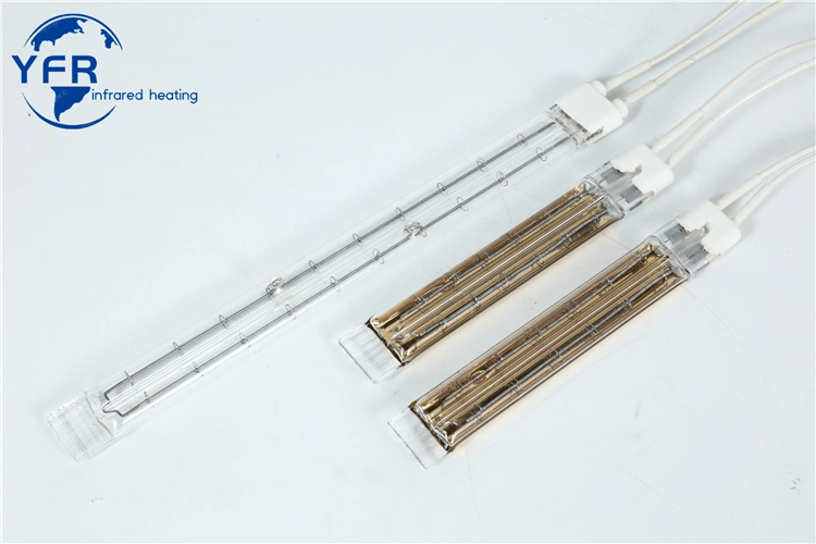 Quartz Heating Tubes for Shrink Film Packaging Machine Quartz Tube Radiant Heater Radiant Quartz Tube Heaters Milky Quartz Lamp