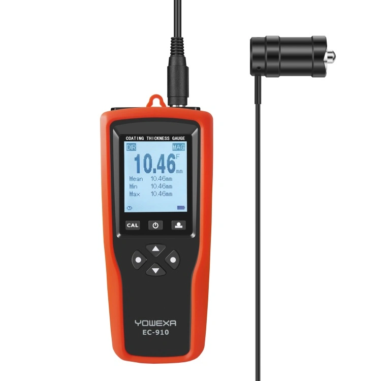 Ec-910 Wide Measurement Range Separated Probe Detector Coating Thickness Meter Gauge Paint Tester