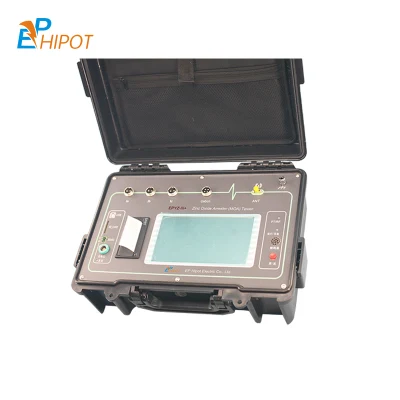 China Supplier Color LCD Screen Portable Moa Lightning Arrester Analyser/Zinc