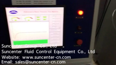 Suncenter Computer Control Tube Hose Gauges Hydraulic Burst Pressure Tester